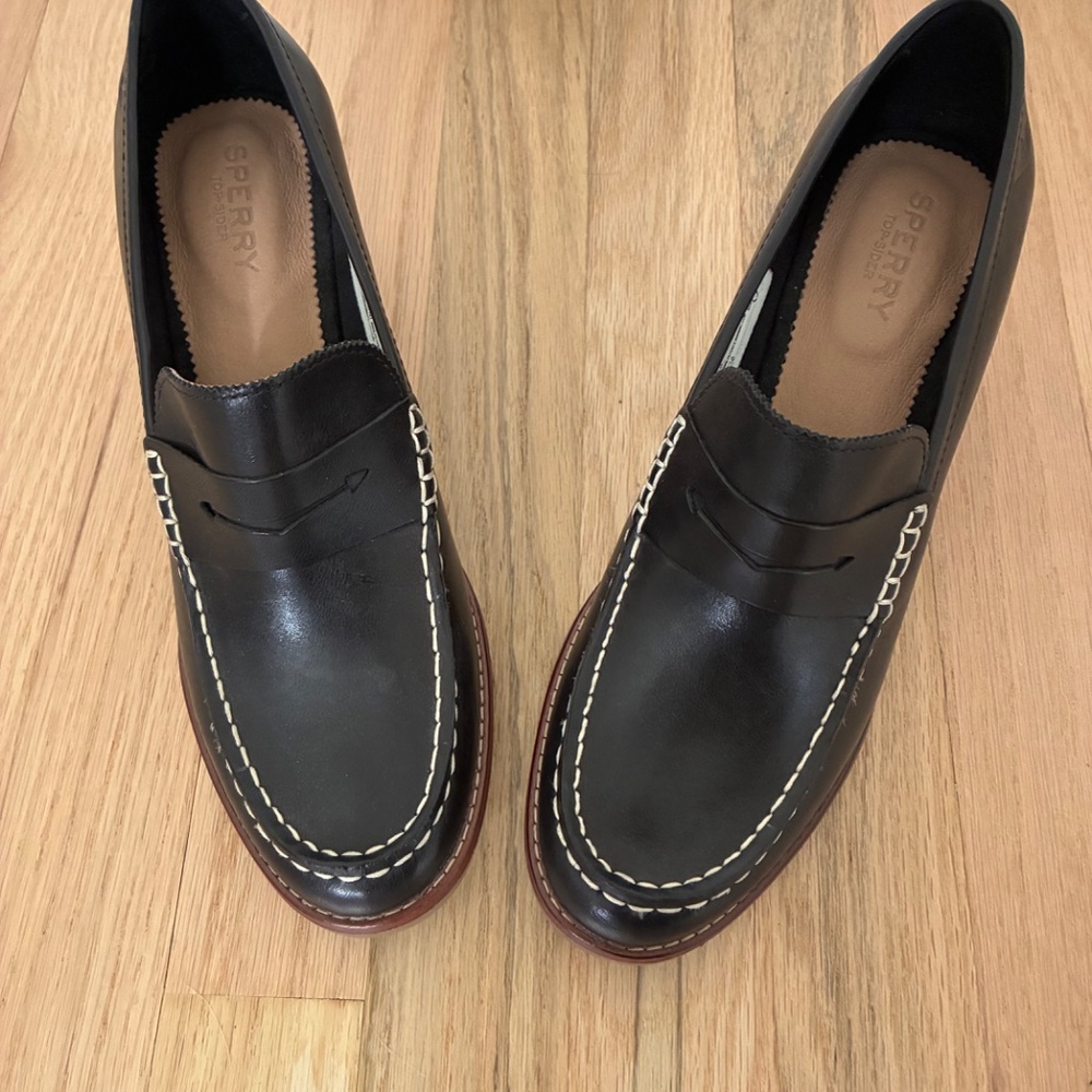 Women's Sperry Chunky Heel Loafer Size 9 - Picture 5 of 8